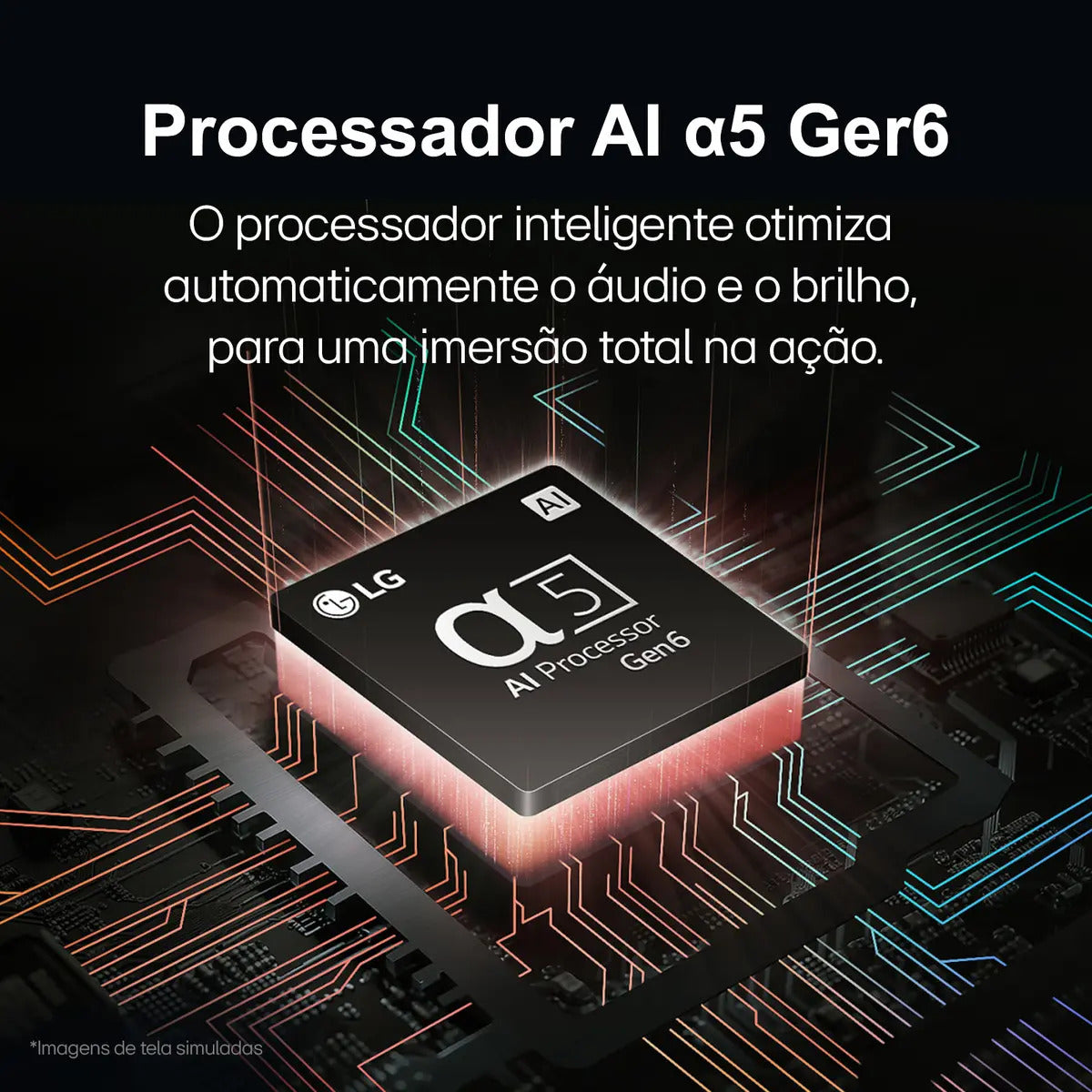Smart TV Profissional LG 43" Full HD Processador a5 Ger6 AI Alexa Integrada webOS 23 – 43LR671C-B - Imagem 7