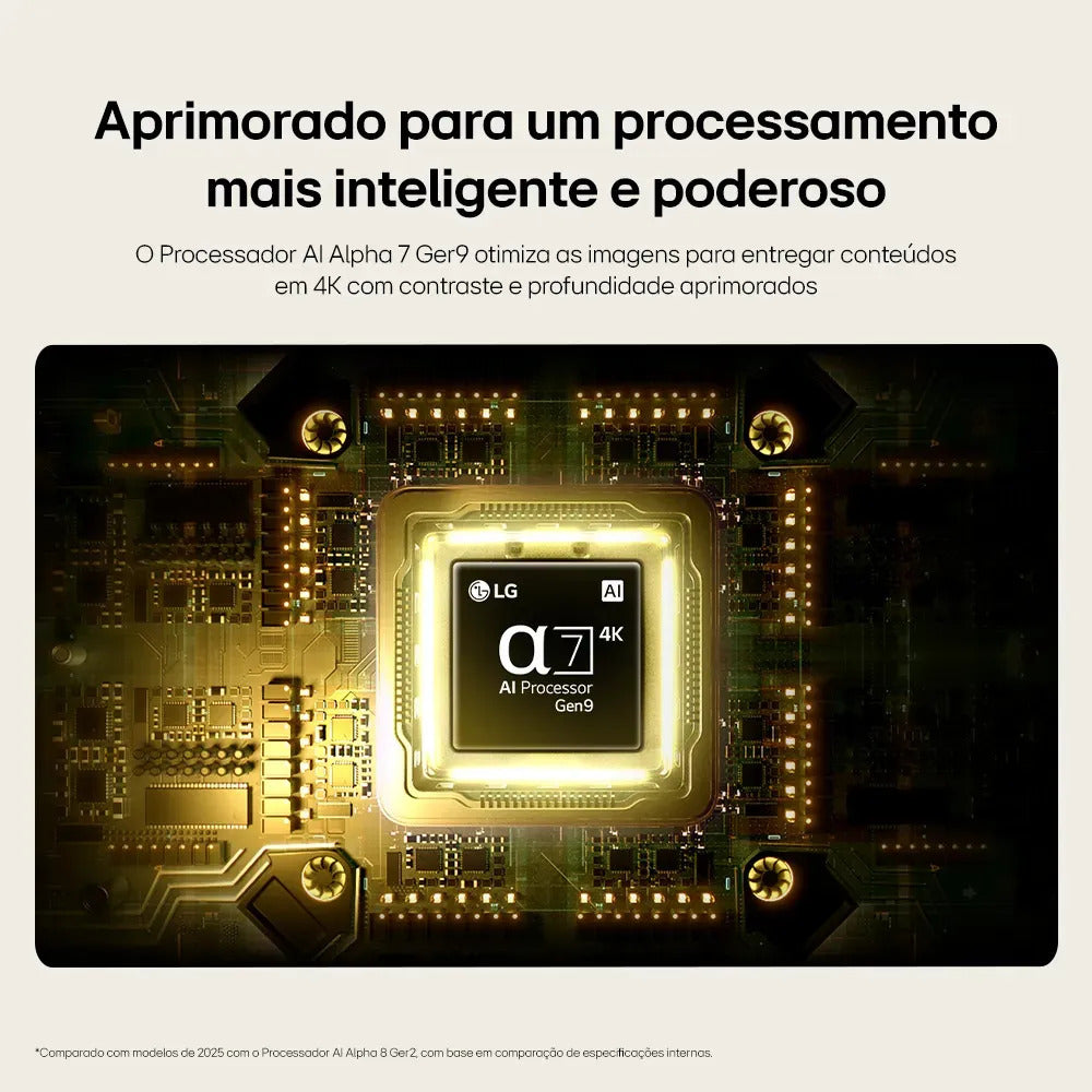 Smart TV 4K 75" LG QNED Mini LED AI QNED70 2026 - Imagem 7
