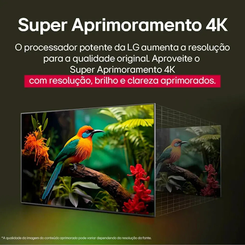Smart Tv Lg 43'' 4k Ultra Hd Nano Ai Magic Webos 26 43un85 - Imagem 10