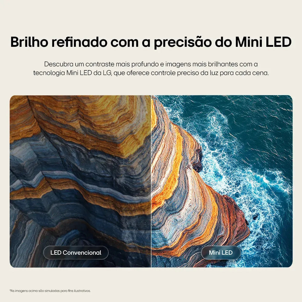 Smart TV 4K 75" LG QNED Mini LED AI QNED70 2026 - Imagem 11