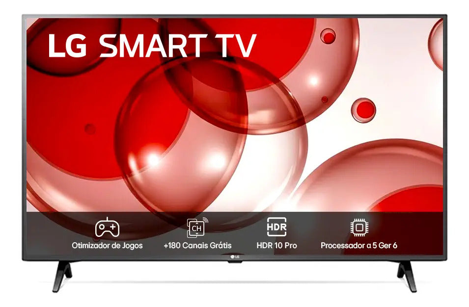 Smart TV Profissional LG 43" Full HD Processador a5 Ger6 AI Alexa Integrada webOS 23 – 43LR671C-B