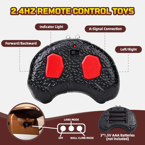 Barata Falsa Com Controle Remoto Brinquedo - Imagem 6