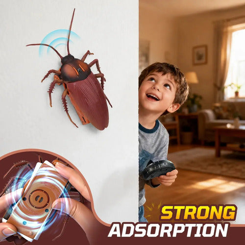 Barata Falsa Com Controle Remoto Brinquedo - Imagem 2
