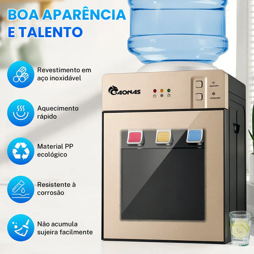 Bebedouro Quente Refrigerado Eletrônico Agua 3 Modos 20l - Imagem 3
