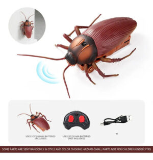 Barata Falsa Com Controle Remoto Brinquedo